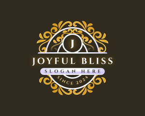 Premium Floral Ornament logo design