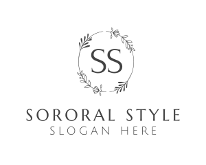 Floral Styling Garden logo design