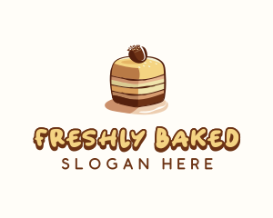 Sweet Cake Dessert logo design