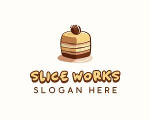 Sweet Cake Dessert logo design