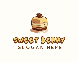 Sweet Cake Dessert logo design