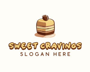 Sweet Cake Dessert logo design