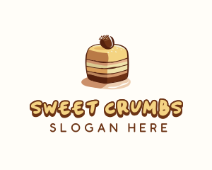 Sweet Cake Dessert logo design