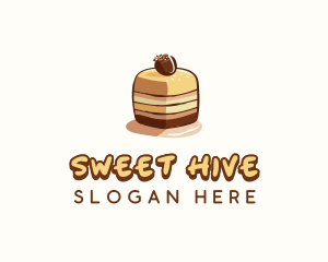 Sweet Cake Dessert logo design