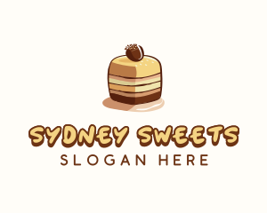 Sweet Cake Dessert logo design