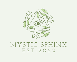 Mystic Nature Leaves  logo design