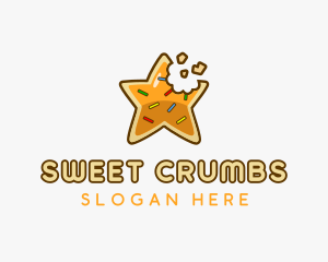 Star Cookie Sprinkles logo design