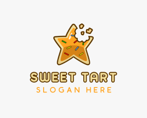 Star Cookie Sprinkles logo design