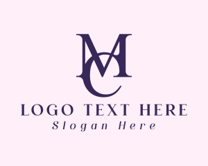 Fashion Letter MC Monogram logo