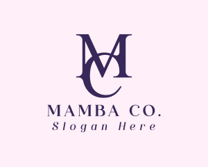 Fashion Letter MC Monogram logo design