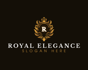 Royal Crown Shield logo design