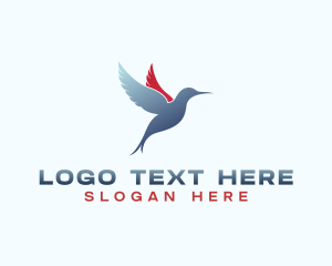 Holistic Wellness Hummingbird logo