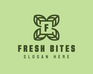 Leaf Plant Organic logo design