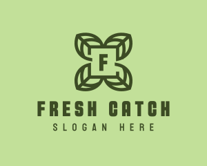 Leaf Plant Organic logo design