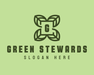 Leaf Plant Organic logo design