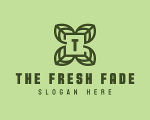 Leaf Plant Organic logo design