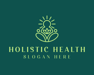 Holistic Yoga Wellness logo design