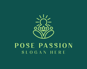 Holistic Yoga Wellness logo design