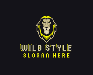 Wild Lion Predator logo design