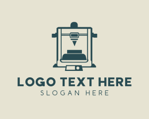 Industrial CNC Printer logo