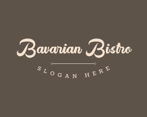 Elegant Bistro Restaurant logo design