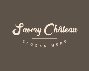 Elegant Bistro Restaurant logo design