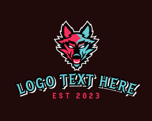 Gaming - Wolf Animal Gaming logo design