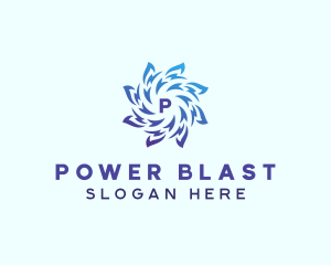 Spiral Power Energy logo design