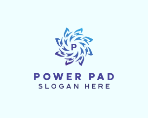 Spiral Power Energy logo design