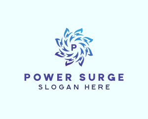 Spiral Power Energy logo design