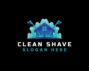 Cleaning Pressure Wash logo design