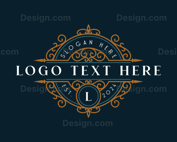 Crest Ornamental Luxury Logo