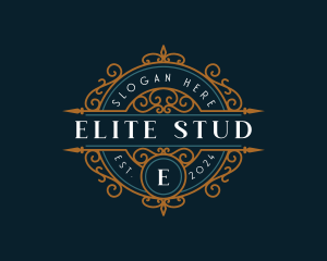 Crest Ornamental Luxury logo design