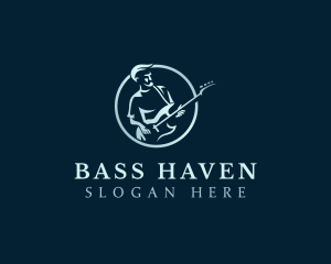 Music Band Guitarist logo