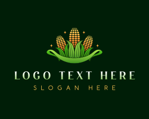 Corn Crop Harvest logo