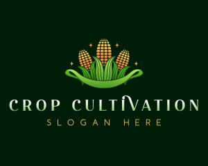 Corn Crop Harvest logo