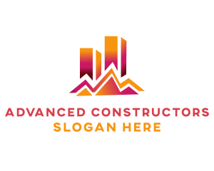 Economy Building Marketing  logo design