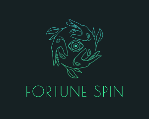 Fortune Teller Hands  logo design