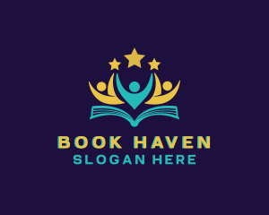 Literature Book Community logo design