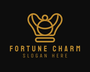 Elegant Gold Crown Logo