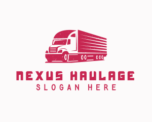 Cargo Shipment Trucking  logo design