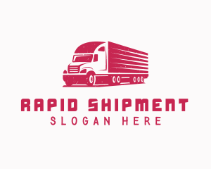 Cargo Shipment Trucking  logo design