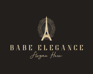 Elegant Paris Architecture logo design