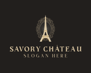 Elegant Paris Architecture logo design