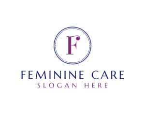 Feminine Beauty Salon Cosmetics logo design