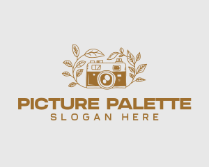 Camera Photography Plants logo