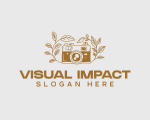 Camera Photography Plants logo