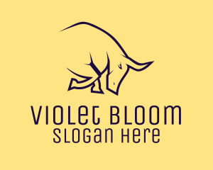 Violet Bull Horn logo