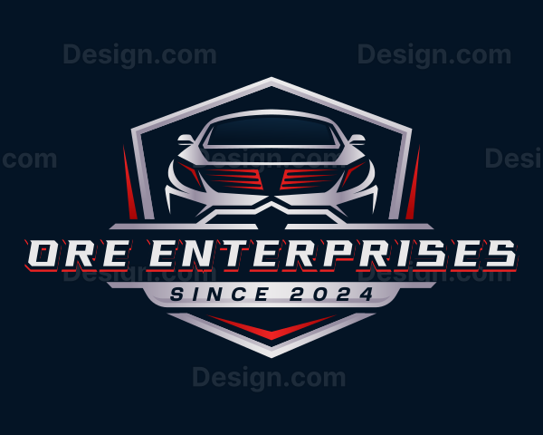 Automotive Car Race Logo