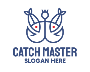 Fish Fishing Hook  logo